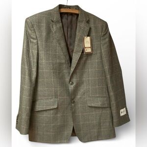 Haggar Men’s Blazer Size 38R NWT Classic Tailored Suit Jacket